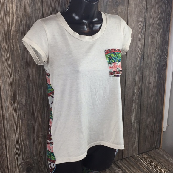 rue 21 t-shirt Elephant Print Women’s Size XS Used - Picture 3 of 8